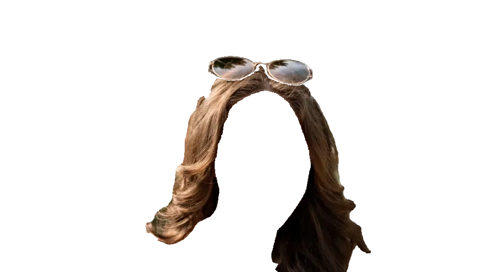 A hair cut-out