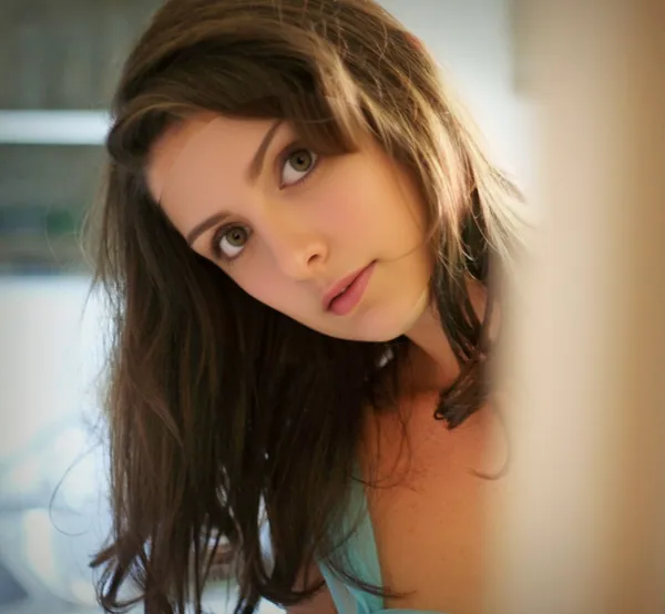 A retouched portrait